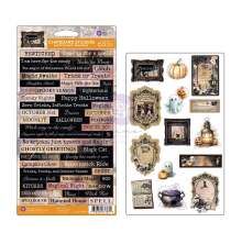 Prima Chipboard Stickers 63/Pkg - Bewitched