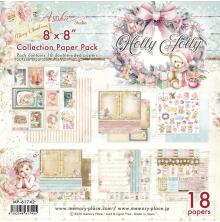 Memory Place Collection Pack 8X8 - Holly Jolly