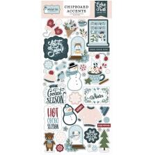 Echo Park Chipboard Stickers 6X13 - Winter Fun Accents