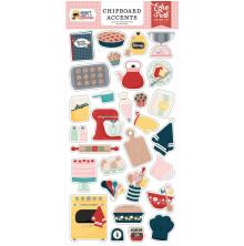Echo Park Chipboard Stickers 6X13 - Moms Kitchen Accents