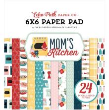 Echo Park Double-Sided Paper Pad 6X6 - Moms Kitchen