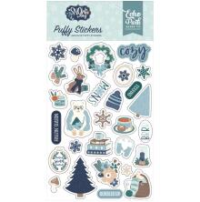 Echo Park Puffy Stickers - Snow Day