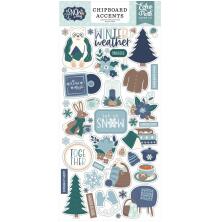 Echo Park Chipboard Stickers 6X13 - Snow Day Accents