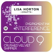Lisa Horton Crafts Cloud 9 Interference Ink Pad - Crushed Red Velvet Shimmer