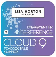 Lisa Horton Crafts Cloud 9 Interference Ink Pad - Peacock Tails Shimmer