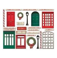 Tim Holtz Idea-Ology Baseboard Frames - Christmas TH94444