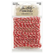 Tim Holtz Idea-Ology Jute String - Christmas TH94448