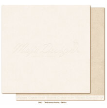 Maja Design Monochromes 12X12 Christmas Shades - White Maja Design Monochromes 12X12 Christmas Shades - White
