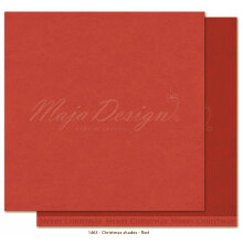Maja Design Monochromes 12X12 Christmas Shades - Red Maja Design Monochromes 12X12 Christmas Shades - Red