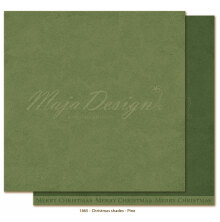 Maja Design Monochromes 12X12 Christmas Shades - Pine Maja Design Monochromes 12X12 Christmas Shades - Pine