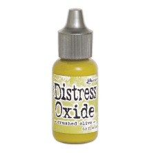 Tim Holtz Distress Oxide Ink Reinker 14ml - Crushed Olive