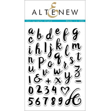 Altenew Layering Clear Stamps 4X6 - Calligraphy Alpha