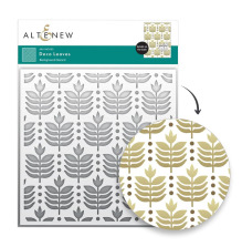 Altenew Stencil 6X6 - Deco Leaves