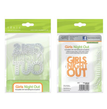 Tonic Studios Girls Night Out Sentiments Die - Girls Night Out 1070e UTGENDE