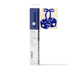 Cricut Flocked Iron-On 12x19 Inch - Blue