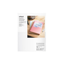 Cricut Printable Vinyl A4 White 12/Pkg