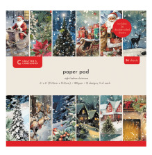 Crafters Companion 6X6 Paper Pad - The Night Before Christmas