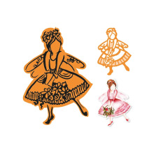 Tonic Studios Reflections Stamp &amp; Die Set - Aurora UTGENDE