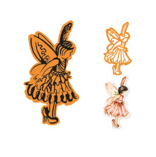 Tonic Studios Reflections Stamp &amp; Die Set - Bella UTGENDE