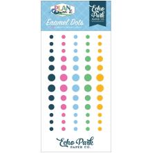 Echo Park Adhesive Enamel Dots 60/Pkg - Plan On It