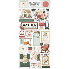 Carta Bella Chipboard Stickers 6X13 - Feels Like Home Accents