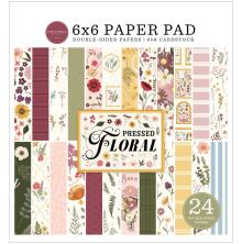 Carta Bella Double-Sided Paper Pad 6X6 - Pressed Floral