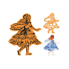 Tonic Studios Reflections Stamp &amp; Die Set - Ocean 1205E UTGENDE