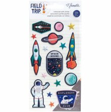 Shimelle Embossed Puffy Stickers - Field Trip UTGENDE