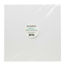 49 And Market Essential Cardstock 12X12 20/Pkg - White