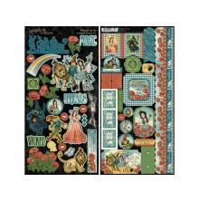 Graphic 45 Sticker Set - Wonder Of Oz
