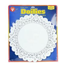 Hygloss Paper Lace Doilies Round 12inch 36/Pkg