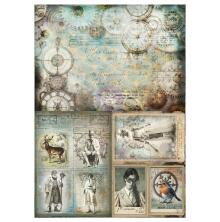 Prima Finnabair A3 Decoupage - Steam and Frost
