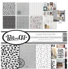 Reminisce Collection Kit 12X12 - Love My Cat