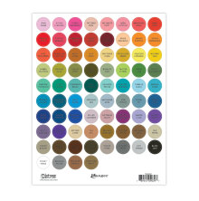 Tim Holtz Distress Large Round Label Sheets - Black