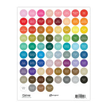 Tim Holtz Distress Large Round Label Sheets - White