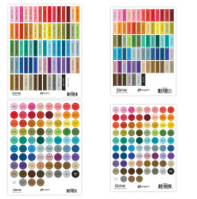 Tim Holtz Distress Label Assortment Sheets - Black