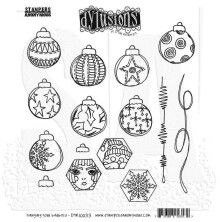 Dylusions Cling Stamps 8.5X7 - Hanging Your Baubles DYR10033
