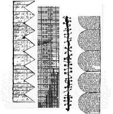 Tim Holtz Cling Stamps 7X8.5 - Classics #6 SCF006