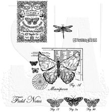 Tim Holtz Cling Stamps 7X8.5 - Classics #17 SCF017