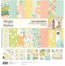 Simple Stories Collection Kit 12X12 - Say Cheese Classic Pooh Baby