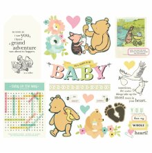 Simple Stories Bits &amp; Pieces Die-Cuts - Say Cheese Classic Pooh Baby Big