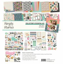Simple Stories Collectors Essential Kit 12X12 - Take Note
