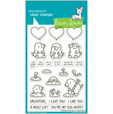 Lawn Fawn Clear Stamps 4X6 - A Mole Lot of Love LF3942