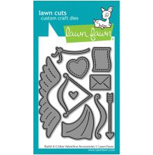 Lawn Fawn Dies - Build-A-Critter Valentine Accessories LF3957