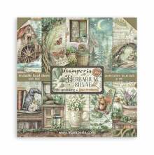 Stamperia Scrapbooking Pad 12x12 - Herbarium Silvae