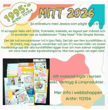 Onlinekurs - Mitt 2026 Layouter med Jessica