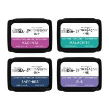 Spellbinders BetterPress Mini Ink Pad Set By Dina Wakley - Happy