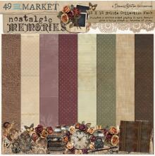 49 And Market Solid Collection Pack 12X12 - Nostalgic Memories