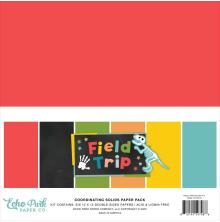 Echo Park Solids Collection Kit 12X12 - Field Trip
