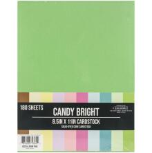 Colorbok Paper 8.5X11 180/Pkg - Candy Bright